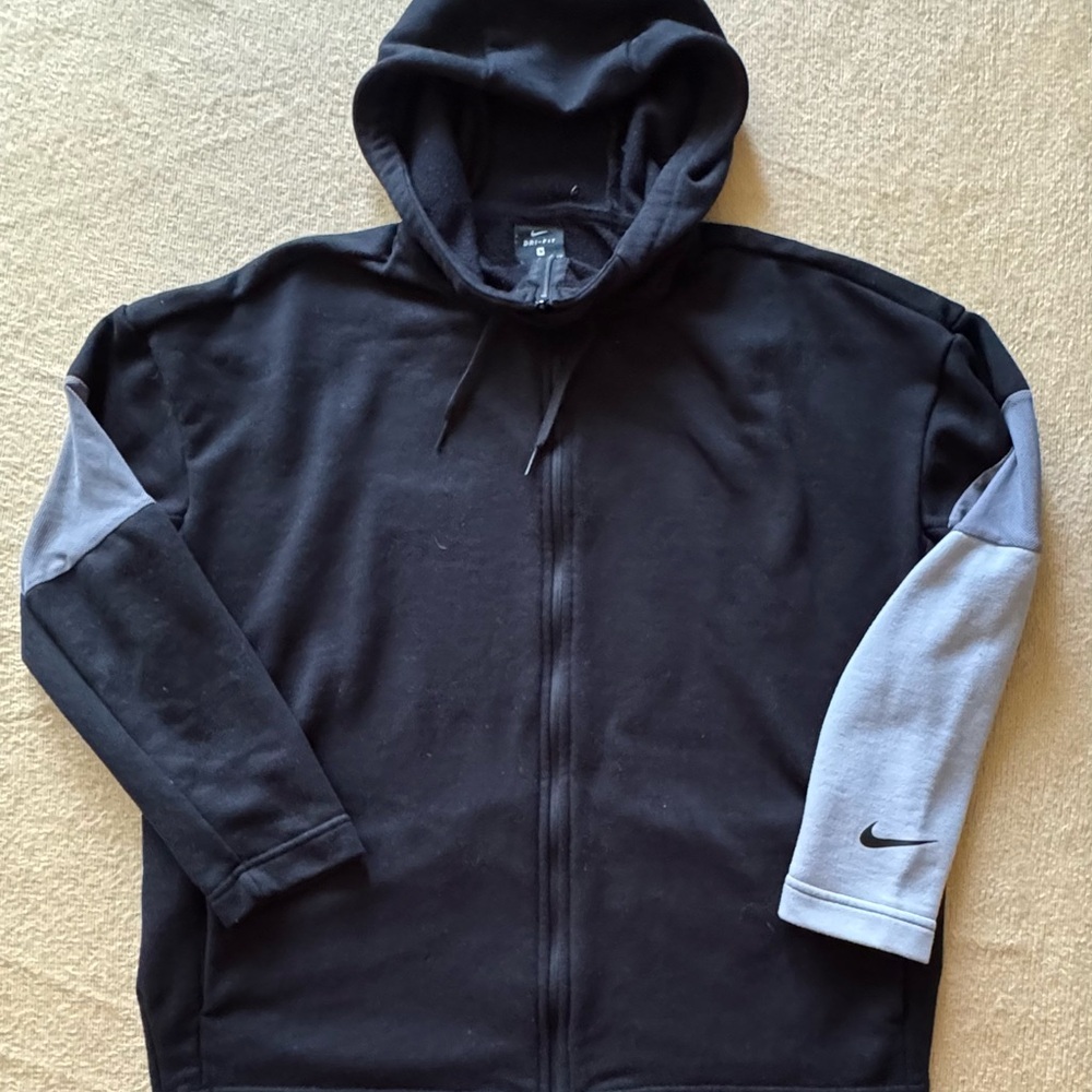 Nike Black and Gray Women's Jacket